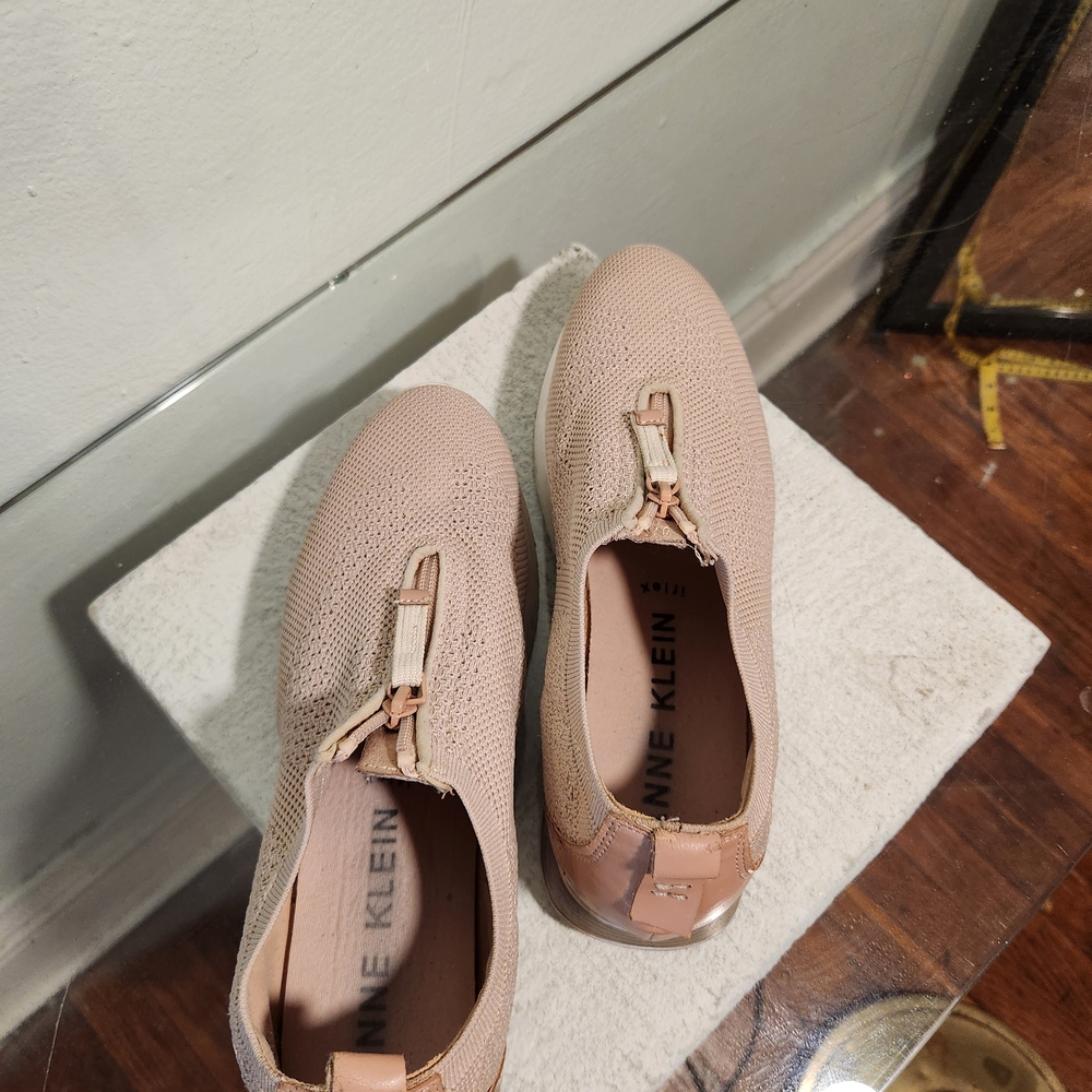 Anne Klein Tan Sneakers Comfortable Casual Footwear